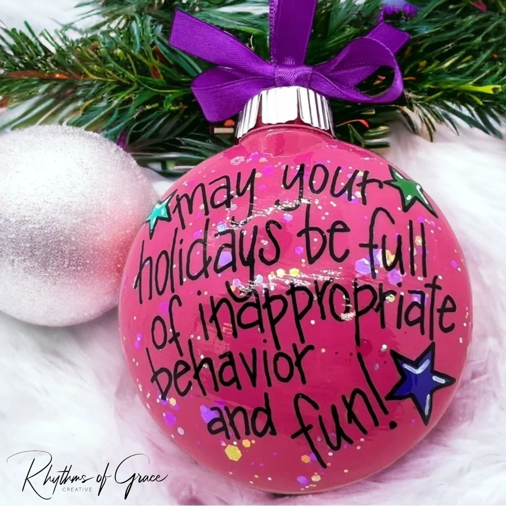 Get Your Jingle On: Hilarious Christmas Ornament for Extra Merry Mischief!